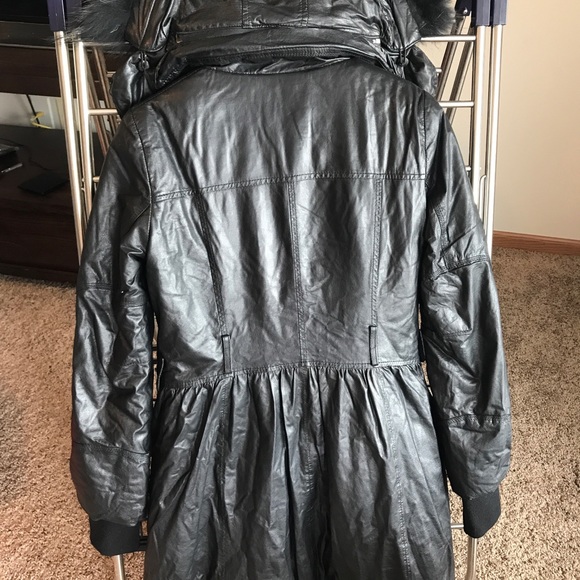 Lamb leather coat - Picture 2 of 8